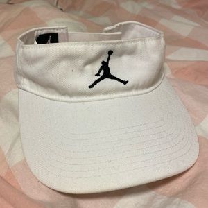 White Jordans Visor